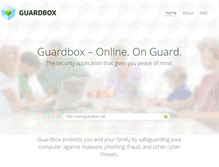 Tablet Screenshot of guardbox.net